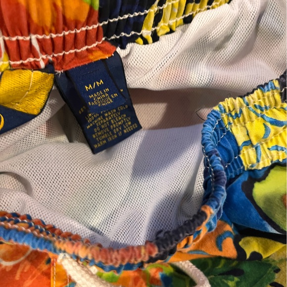 Ralph Lauren Tropical Print Swim Trunks - Picture 3 of 5